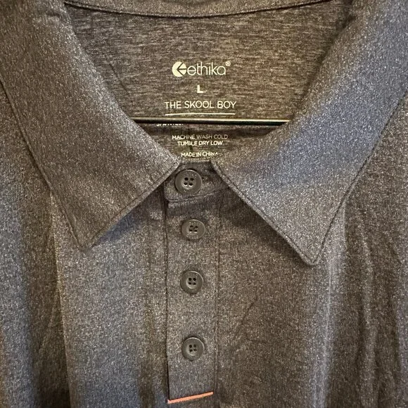 Ethika Polo - Slate Grey (L) - Picture 2 of 5